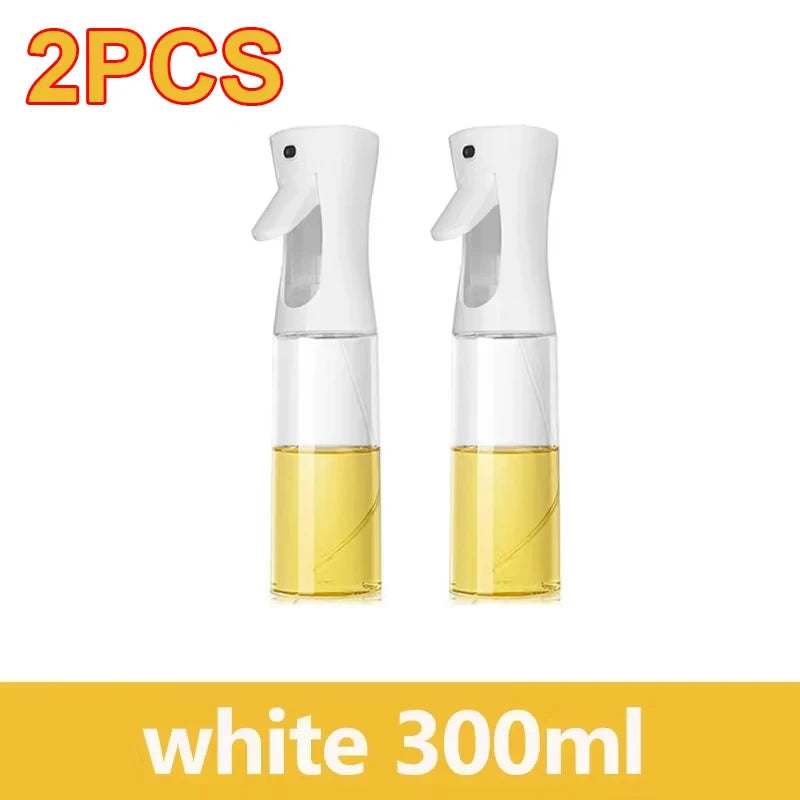 200/300/500ml Öl-Sprühflasche BBQ Koch-Olivenölsprüher Kunststoff Backöl-Spray Leere Flasche Essigflasche Oder Öl-Pinsel