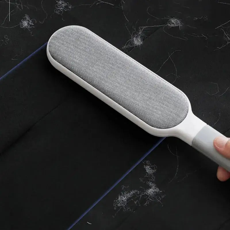Double-sided manual electrostatic pet hair brush, suitable for cleaning pets, clothing, sofas, furniture, and carpets