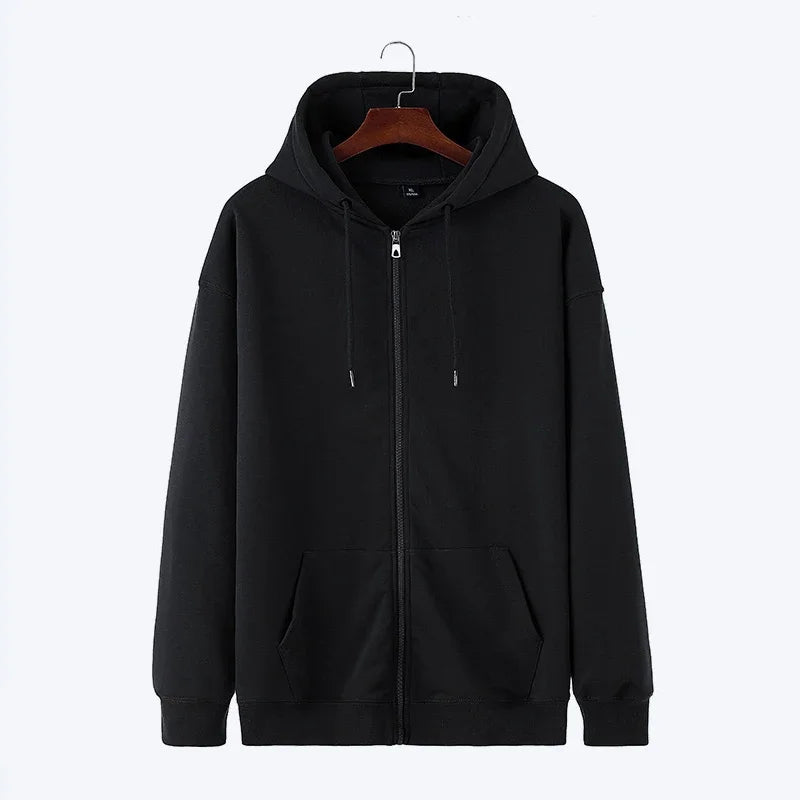 Reißverschluss-Hoodies Damen/Herren Trendy Langarm Kapuzen-Fleece-Sweatshirt Casual Campus Streetwear Sportswear Hot Sales Hohe Qualität