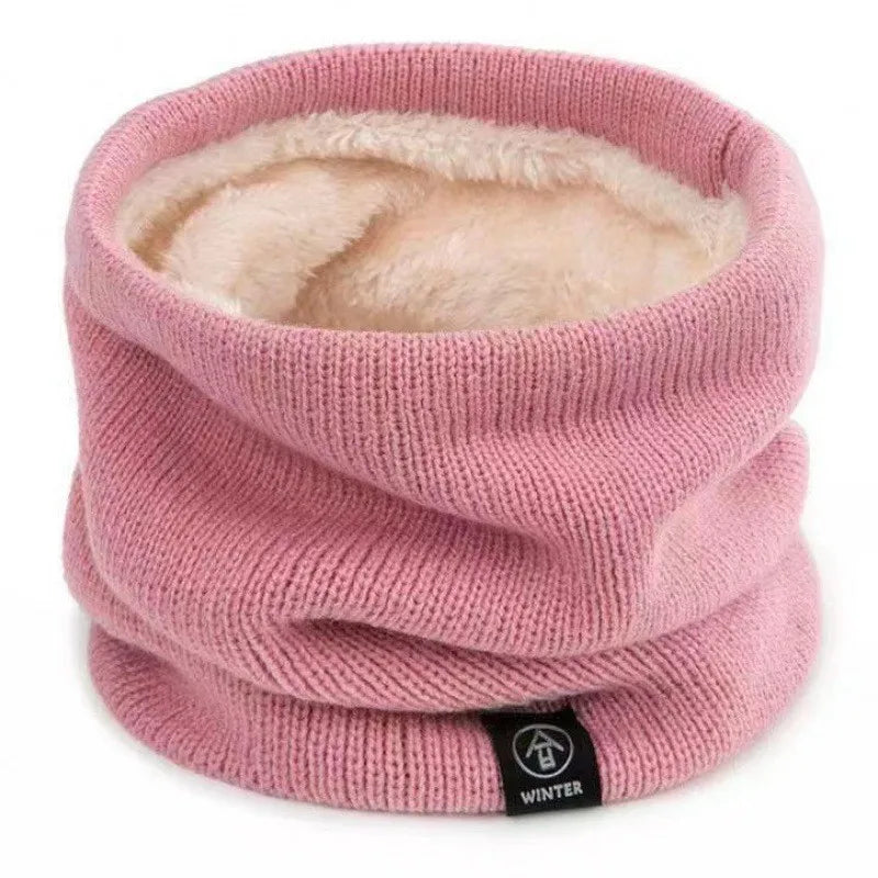 Dicker Fleece-Halswärmer für den Winter Winddichte Fahrgesichtsmaske Warmer Thermohalswärmer für Männer und Frauen