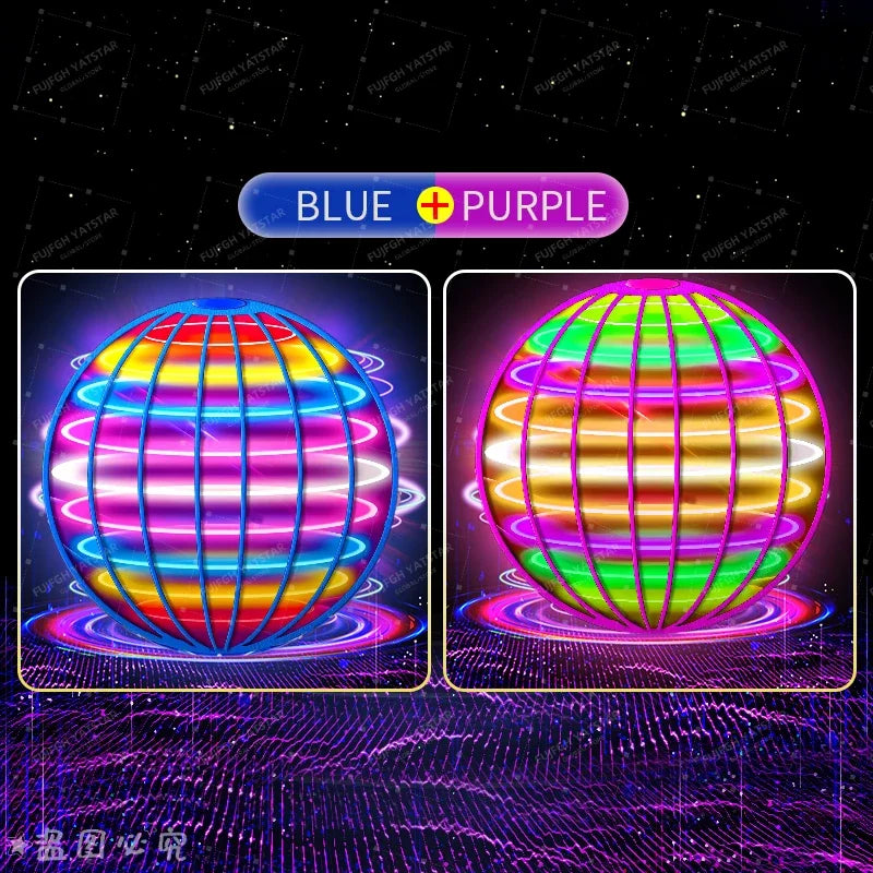 Fliegender Ball, automatischer Kreiselball, LED-blendende Lichter, schwebende Magie, Ventilator, UFO-Flugmaschine, Spielzeug, Geschenk, Spiel, Sportball