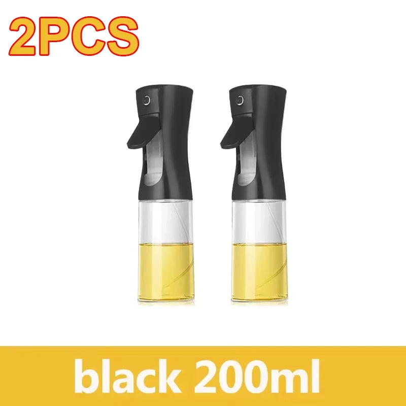 200/300/500ml Öl-Sprühflasche BBQ Koch-Olivenölsprüher Kunststoff Backöl-Spray Leere Flasche Essigflasche Oder Öl-Pinsel