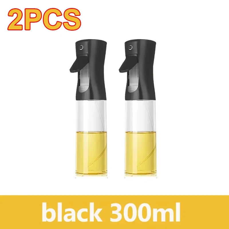 200/300/500ml Öl-Sprühflasche BBQ Koch-Olivenölsprüher Kunststoff Backöl-Spray Leere Flasche Essigflasche Oder Öl-Pinsel