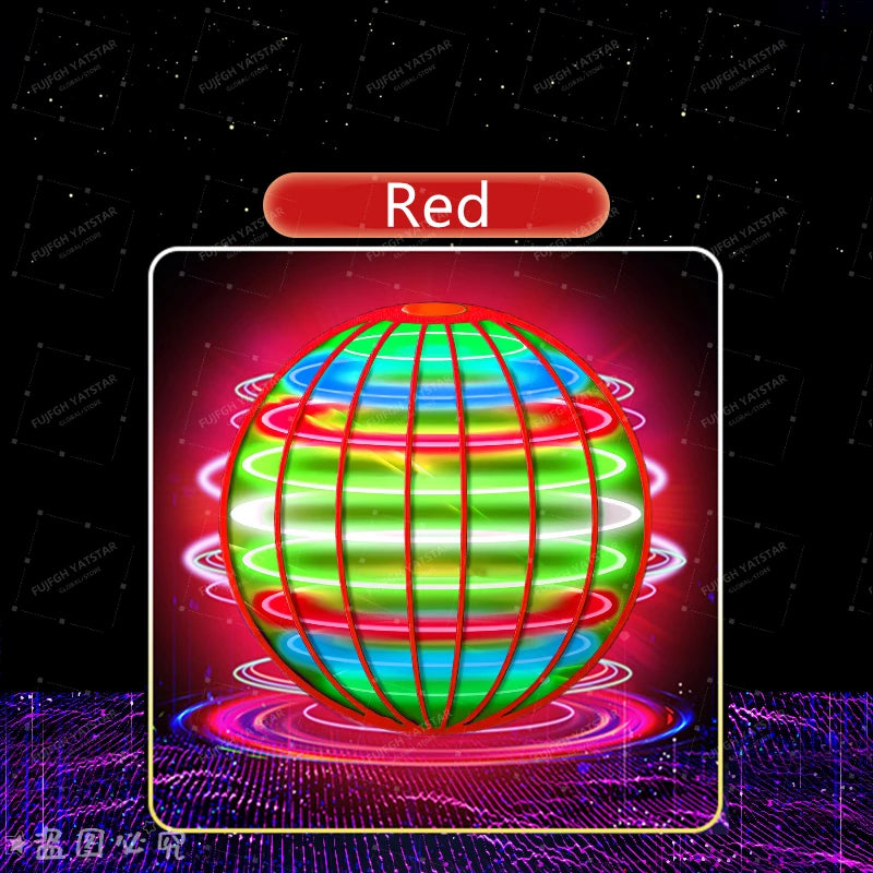 Fliegender Ball, automatischer Kreiselball, LED-blendende Lichter, schwebende Magie, Ventilator, UFO-Flugmaschine, Spielzeug, Geschenk, Spiel, Sportball