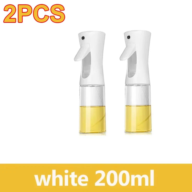 200/300/500ml Öl-Sprühflasche BBQ Koch-Olivenölsprüher Kunststoff Backöl-Spray Leere Flasche Essigflasche Oder Öl-Pinsel