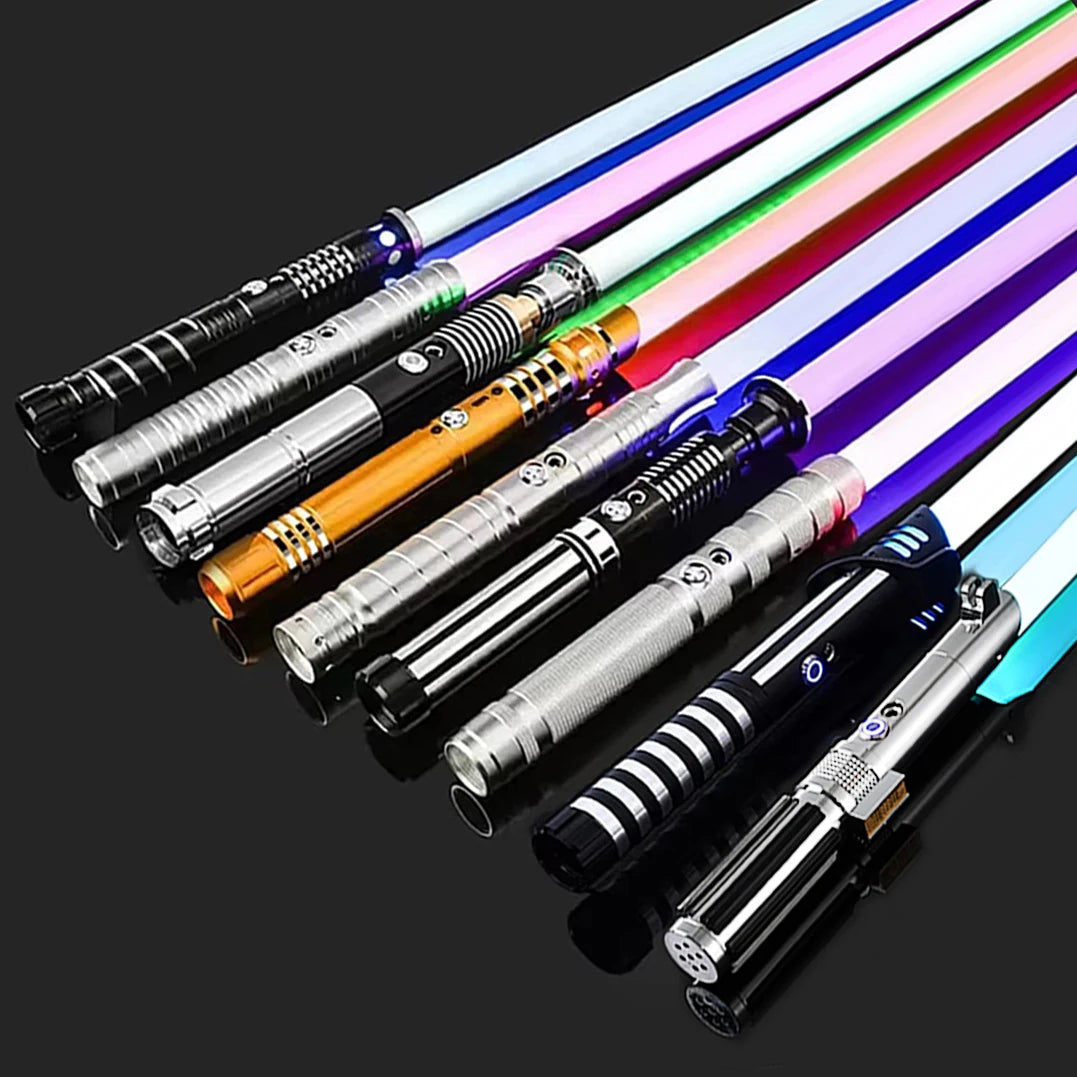 RGB Metall Lichtschwert Laser Schwert Spielzeug Leuchtschwert Espada Brinquedos Säbel De Luz Juguetes Kpop Lightstick Zabawki Oyuncak
