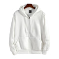 Reißverschluss-Hoodies Herbst Winter Herren Neues Langarm-Kapuzen-Sweatshirt Mode Lässig Herren Outfit Sportbekleidung Locker Sitzende Kleidung