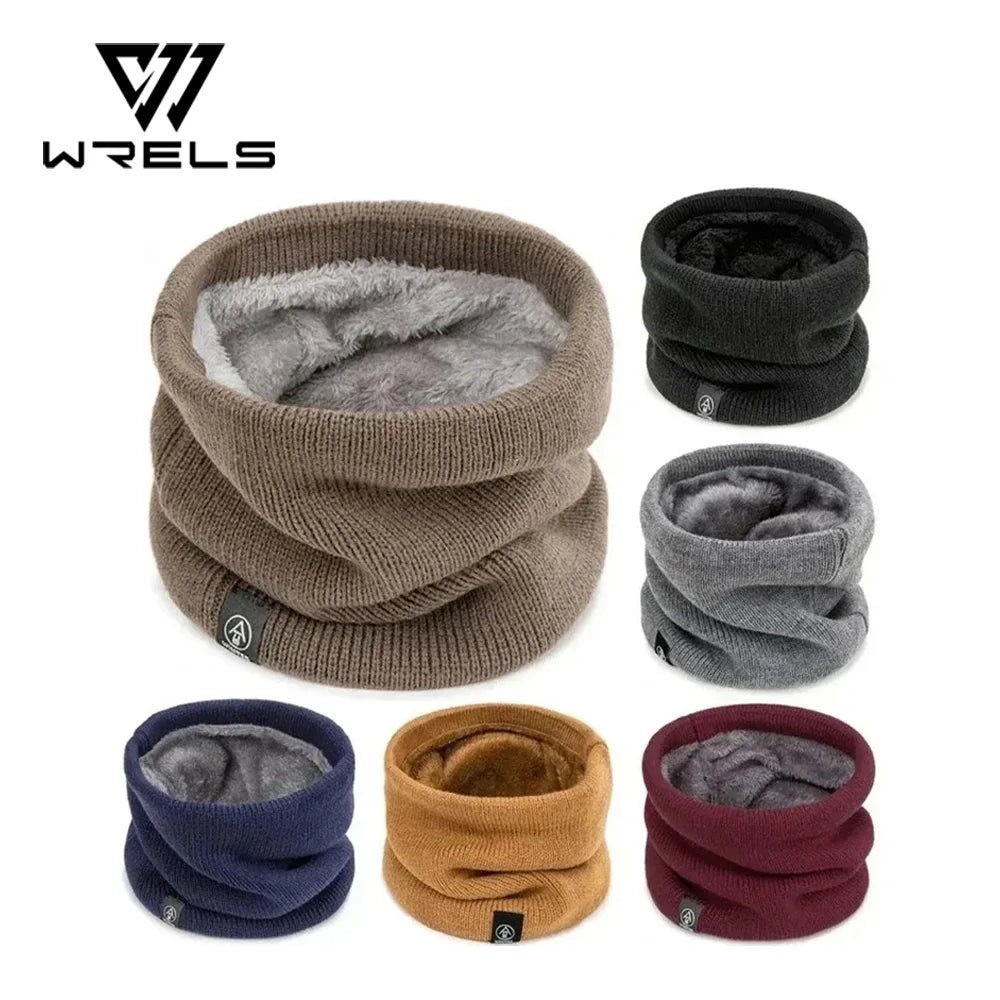 Dicker Fleece-Halswärmer für den Winter Winddichte Fahrgesichtsmaske Warmer Thermohalswärmer für Männer und Frauen