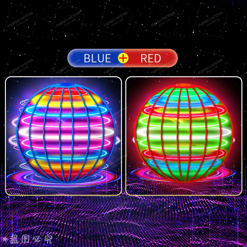 Fliegender Ball, automatischer Kreiselball, LED-blendende Lichter, schwebende Magie, Ventilator, UFO-Flugmaschine, Spielzeug, Geschenk, Spiel, Sportball