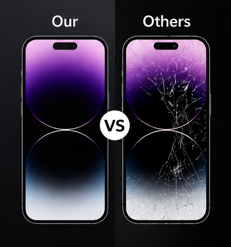 Tempered Glass für iPhone 14 Pro 15 16 17 13 12 11 Pro Max Displayschutzfolie für iPhone 15 Pro Mica für iPhone 13 14 Pro Glas