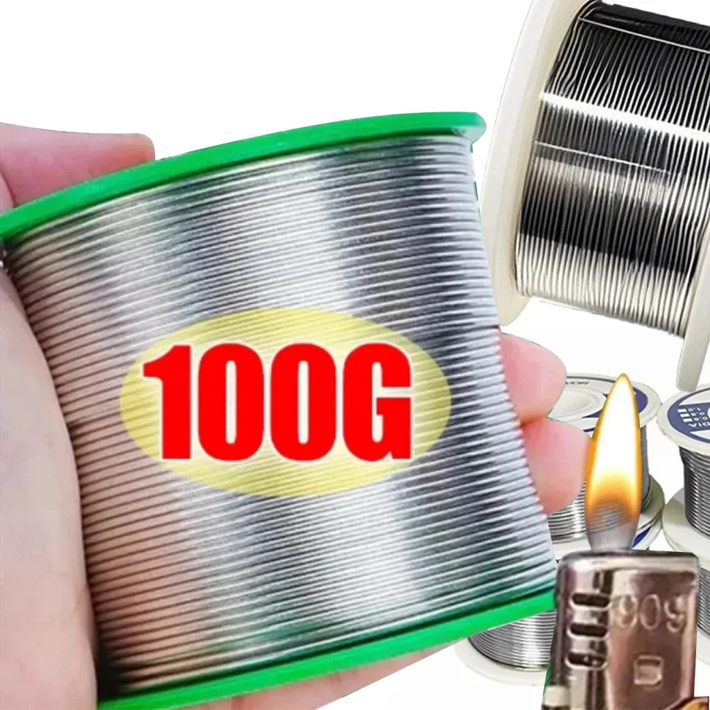 0,8 mm 1,0 mm 20 g 50 g 100 g Lötzinndraht Zinn schmelzen Kolophoniumkern Lot Lötdrahtrolle No-Clean FLUSS 2,0 %