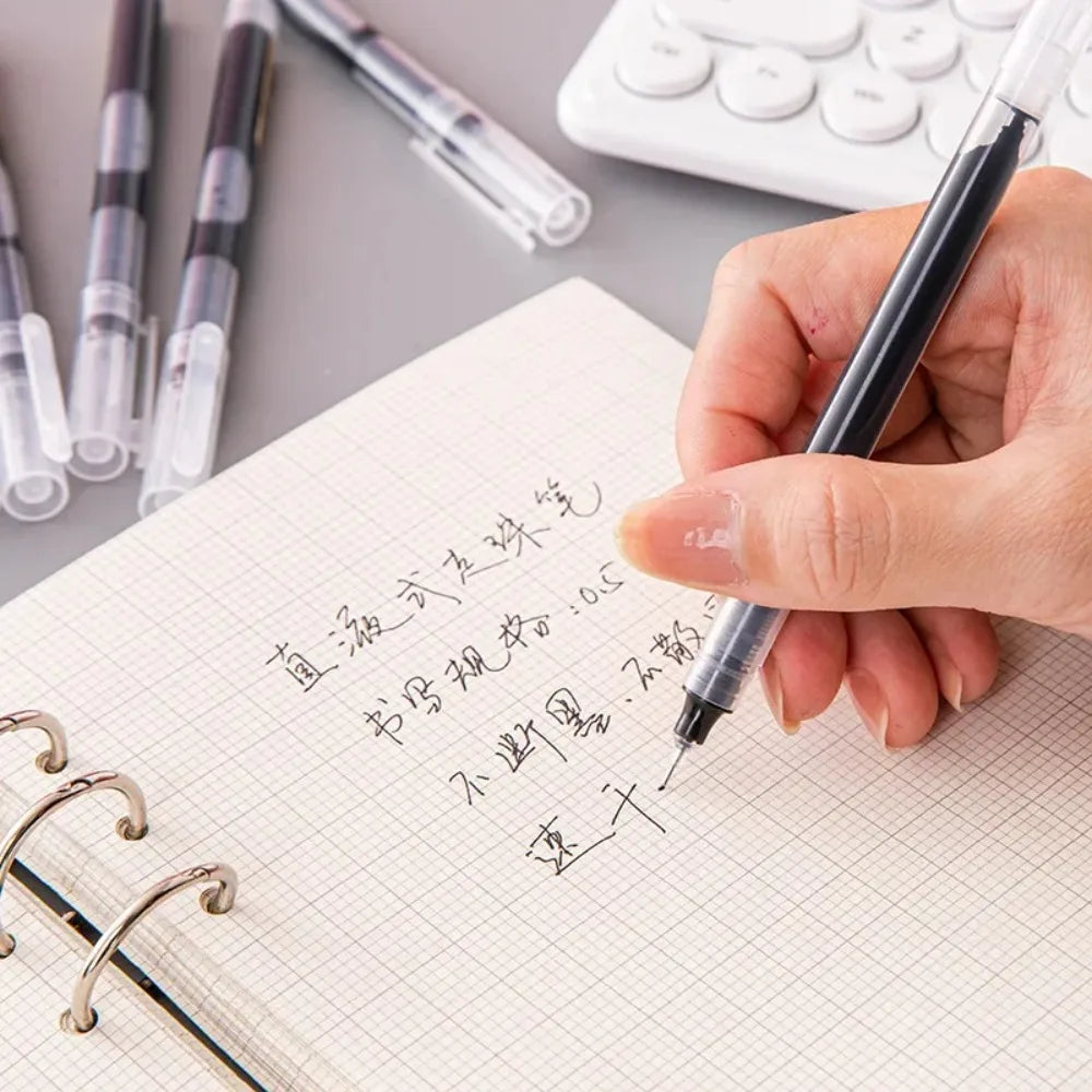 10 Pcs Color Gel pens.Quick Drying Large Capacity，0.5mm, suitable for Students, Note-taking, Marking, Drawing, Bookkeeping.