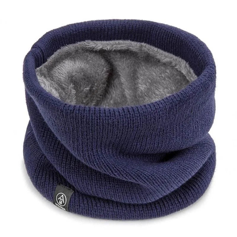 Dicker Fleece-Halswärmer für den Winter Winddichte Fahrgesichtsmaske Warmer Thermohalswärmer für Männer und Frauen