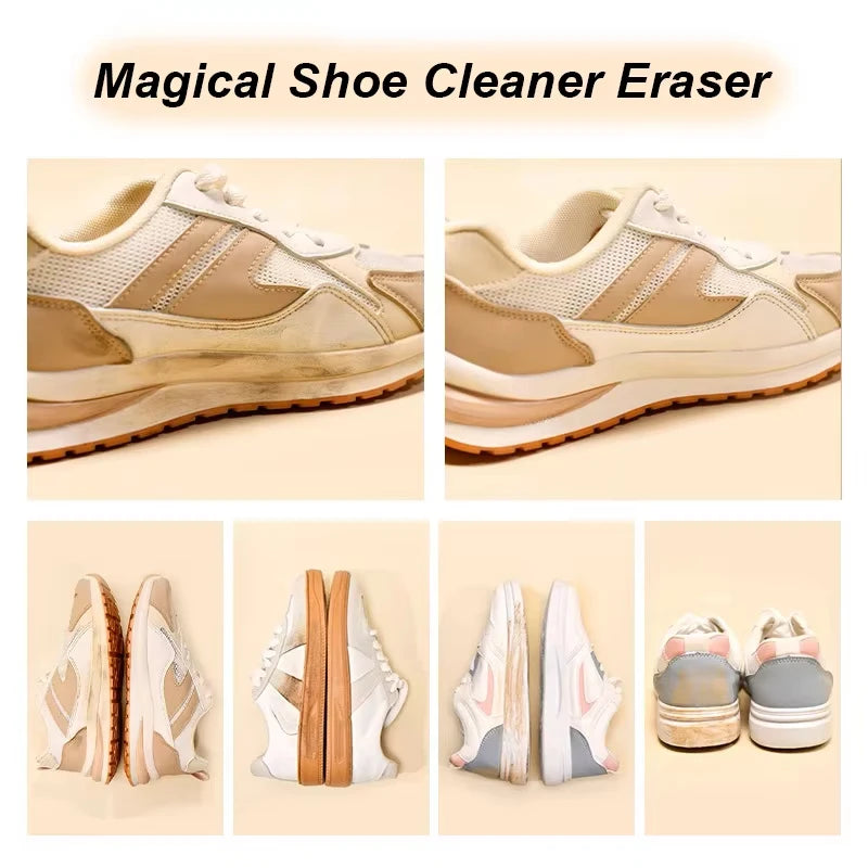 1 Stück Schuhreinigungsradierer: Belebe deine Sneaker mit dieser wasserlosen Schuhbürste, Haushaltsreinigungsbürste, Radiergummi-Werkzeuge