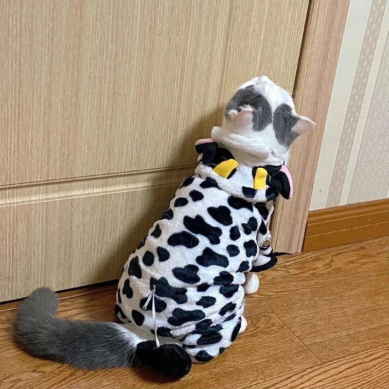 Hundebekleidung Weich Warmer Fleece Hunde Overalls Haustierkleidung für kleine Hunde Welpen Katzen Hoodies Chihuahua Yorkshire Kostüm Mäntel