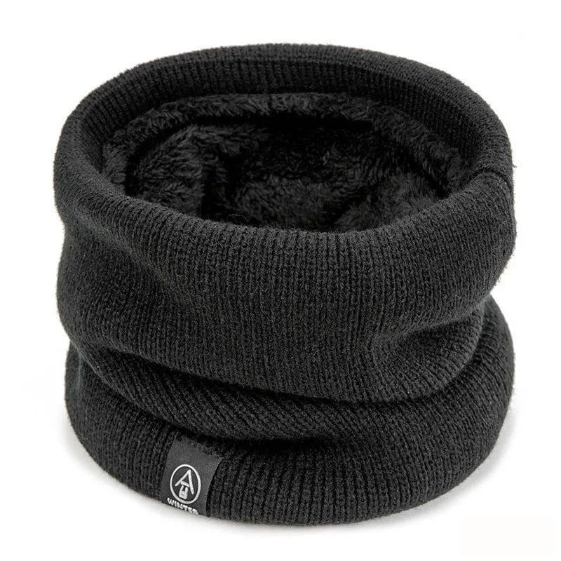 Dicker Fleece-Halswärmer für den Winter Winddichte Fahrgesichtsmaske Warmer Thermohalswärmer für Männer und Frauen