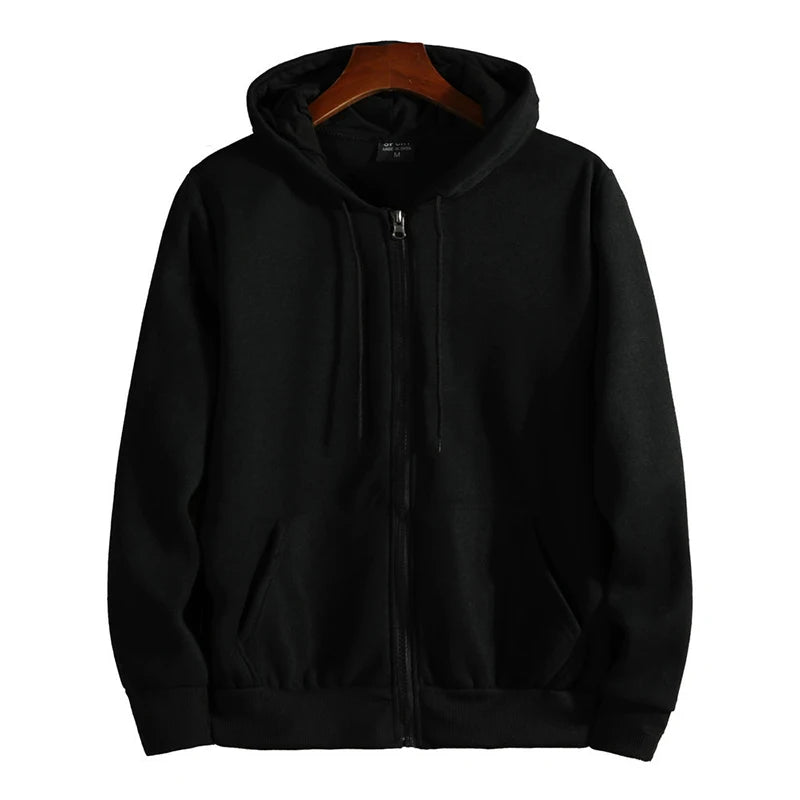 Reißverschluss-Hoodies Damen/Herren Trendy Langarm Kapuzen-Fleece-Sweatshirt Casual Campus Streetwear Sportswear Hot Sales Hohe Qualität