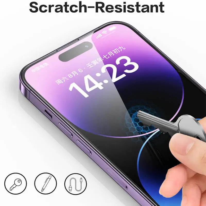 Tempered Glass für iPhone 14 Pro 15 16 17 13 12 11 Pro Max Displayschutzfolie für iPhone 15 Pro Mica für iPhone 13 14 Pro Glas