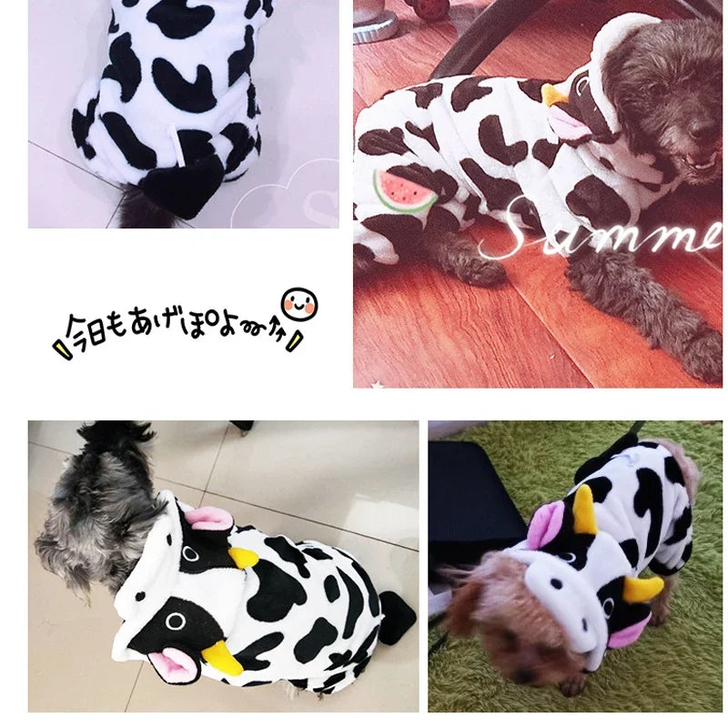 Hundebekleidung Weich Warmer Fleece Hunde Overalls Haustierkleidung für kleine Hunde Welpen Katzen Hoodies Chihuahua Yorkshire Kostüm Mäntel