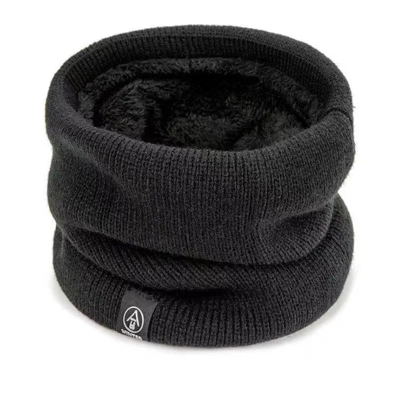Dicker Fleece-Halswärmer für den Winter Winddichte Fahrgesichtsmaske Warmer Thermohalswärmer für Männer und Frauen