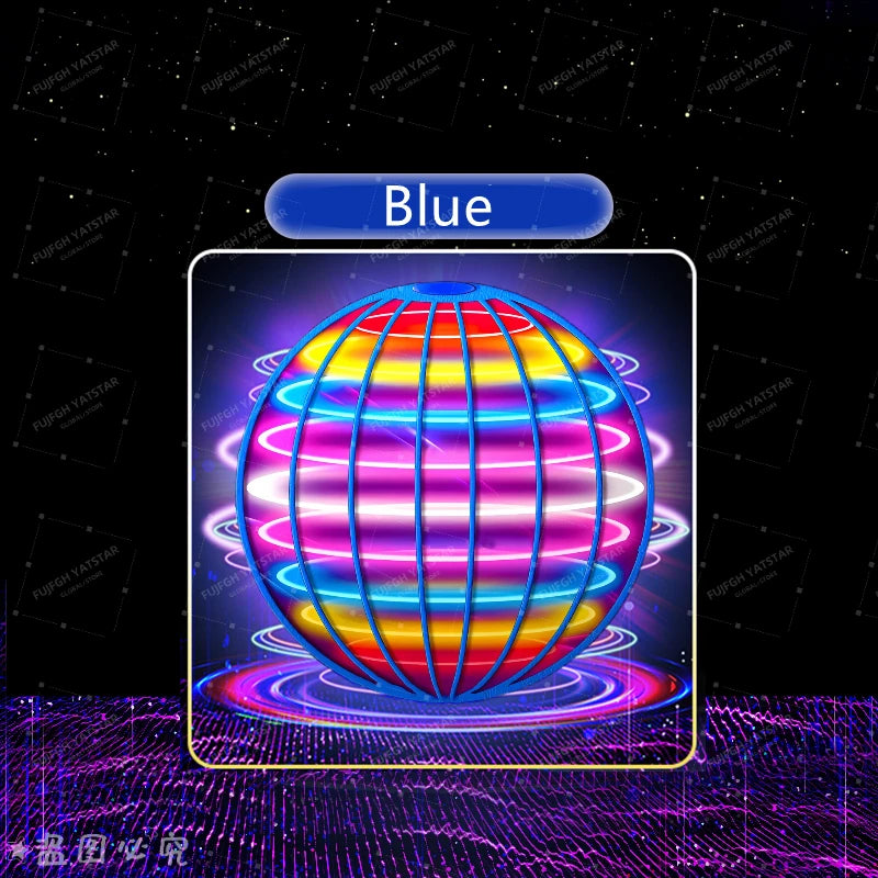 Fliegender Ball, automatischer Kreiselball, LED-blendende Lichter, schwebende Magie, Ventilator, UFO-Flugmaschine, Spielzeug, Geschenk, Spiel, Sportball