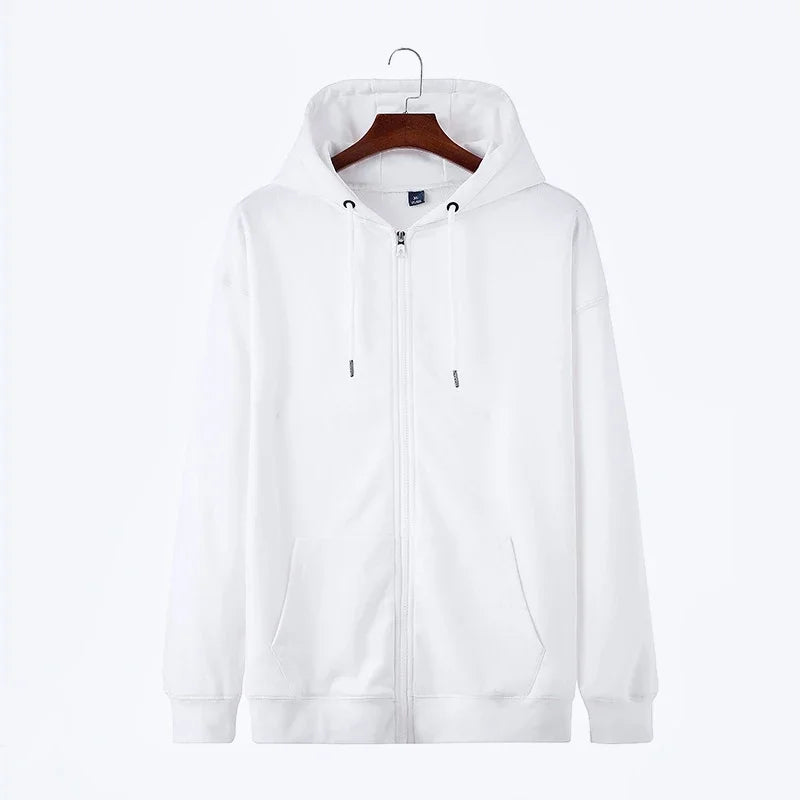 Reißverschluss-Hoodies Damen/Herren Trendy Langarm Kapuzen-Fleece-Sweatshirt Casual Campus Streetwear Sportswear Hot Sales Hohe Qualität