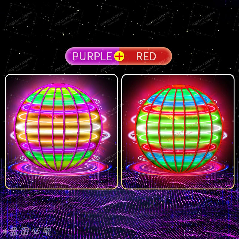 Fliegender Ball, automatischer Kreiselball, LED-blendende Lichter, schwebende Magie, Ventilator, UFO-Flugmaschine, Spielzeug, Geschenk, Spiel, Sportball