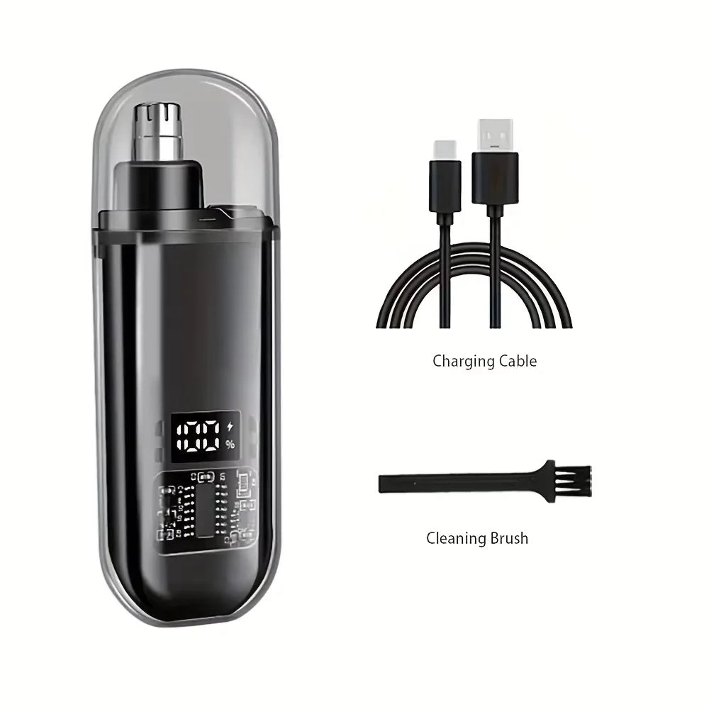 Recortadora de Nariz Eléctrica Recargable para Hombres