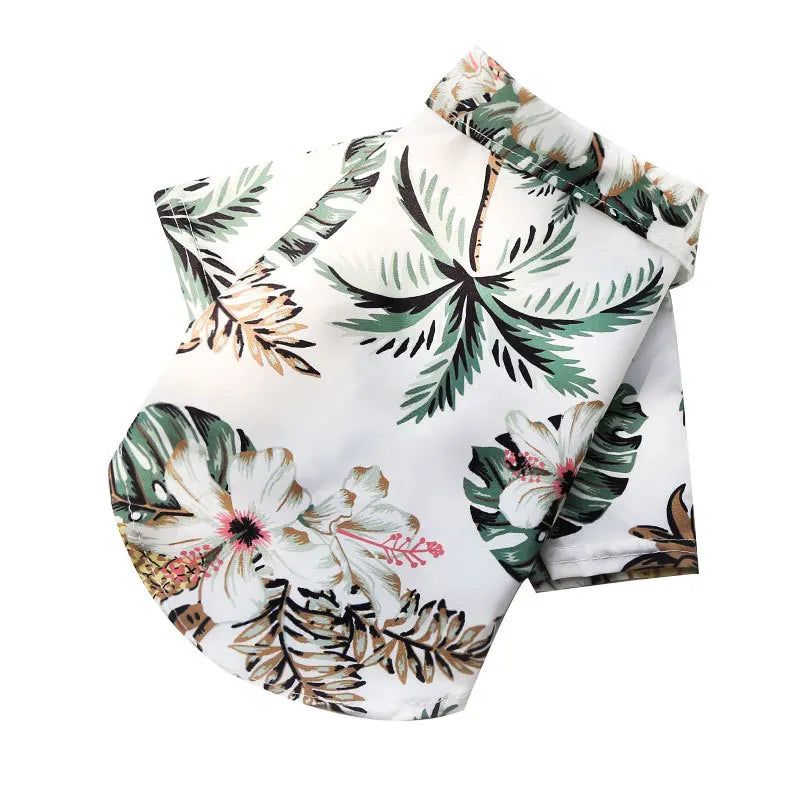 Hawaiian Style Hundekleidung Sommer Sandstrand Hundehemden für kleine und mittelgroße Hunde Welpen Katzen Kleidung Ropa Perro Mops Französische Bulldogge