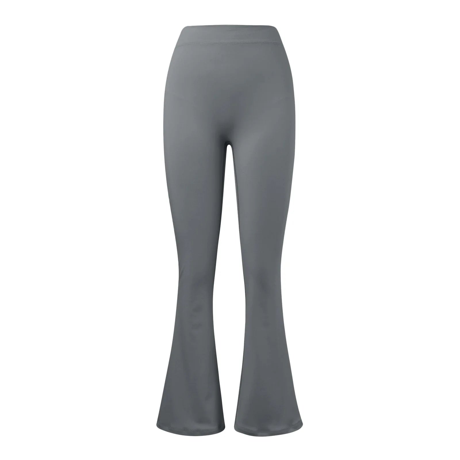 Fashion Micro Horn Leggings Damen V-Rücken Taille Sporthose Hohe Taille Push Up Po Gym Hose Einfarbige Schlanke Freizeit Leggings
