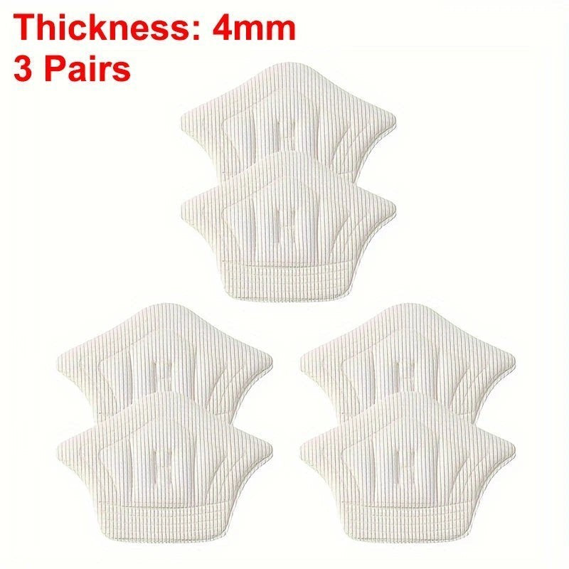 Variedad Online almohadillas para el talón de espuma autoadhesivas de 4 mm de grosor, 3 pares, para evitar rozaduras y ampollas.